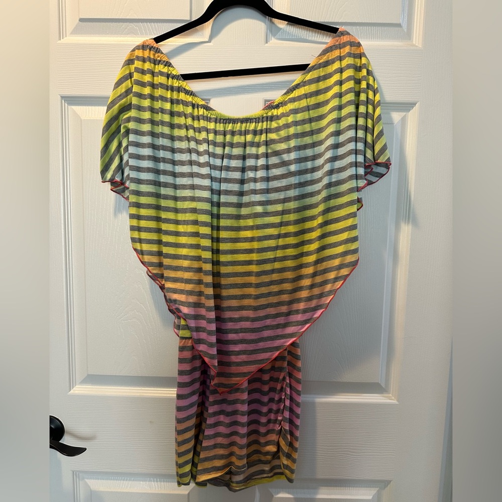 Striped Multicolor Multi-way Romper
